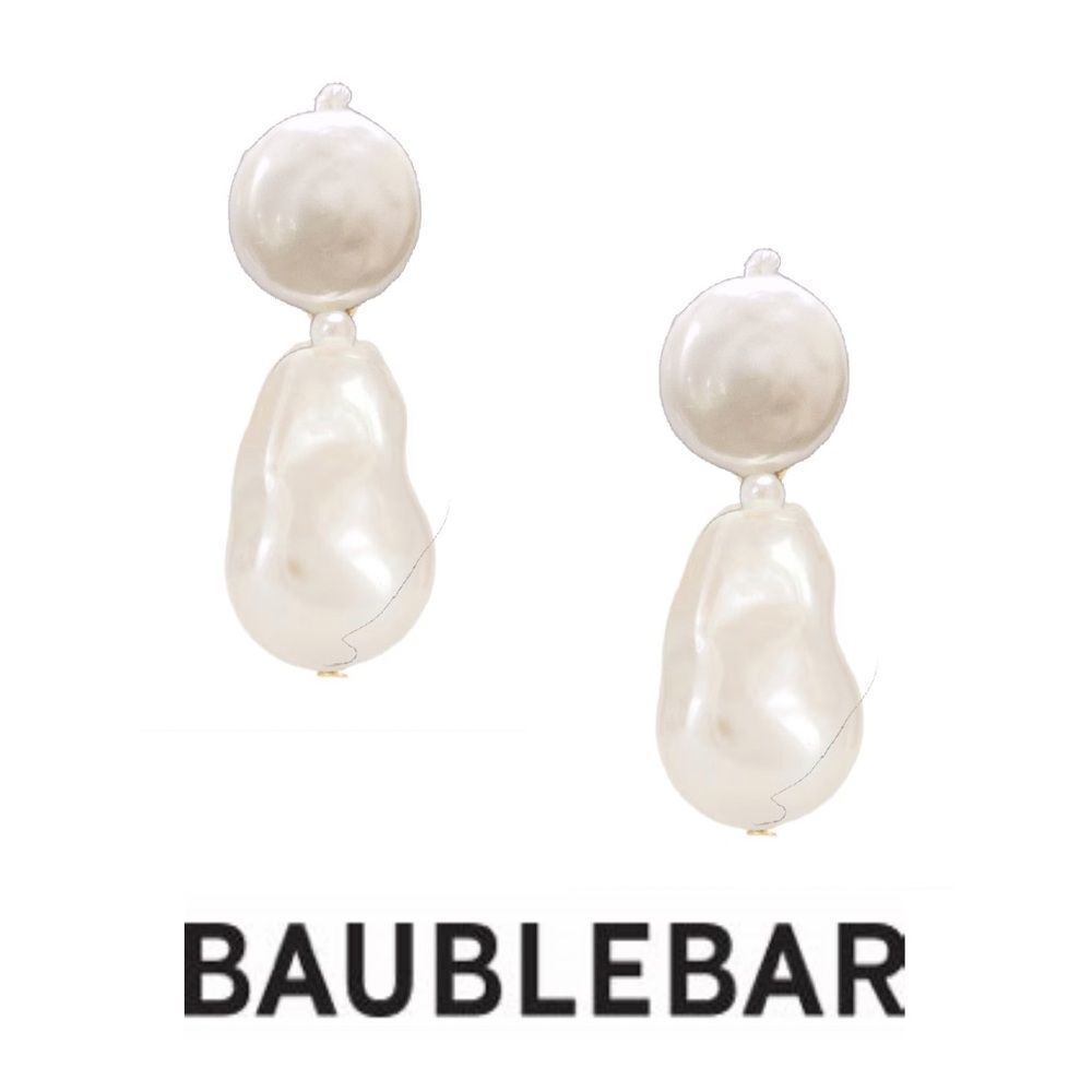 💥🆕💥 BaubleBar Mother of Pearl Earrings